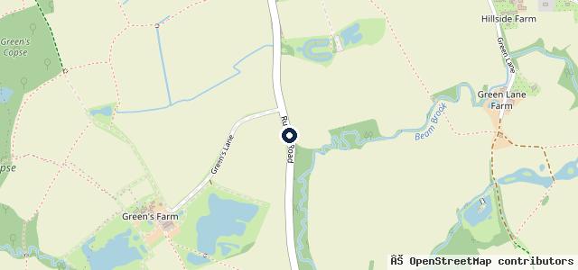 Map showing the location of Forge Motor company | Cookham