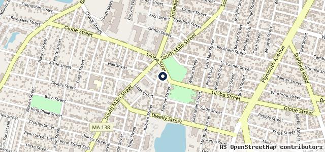 Map showing the location of Fortier's Auto Sales & Service Inc