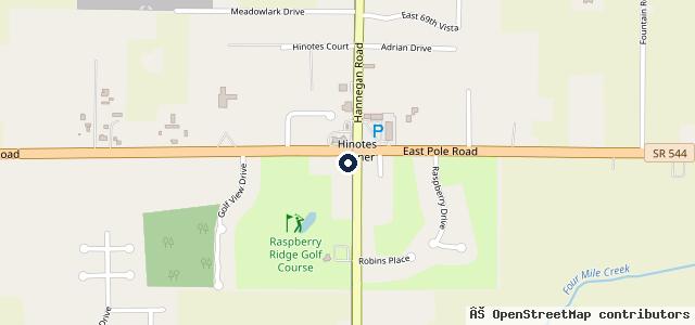 Map showing the location of Marlin's Auto Service