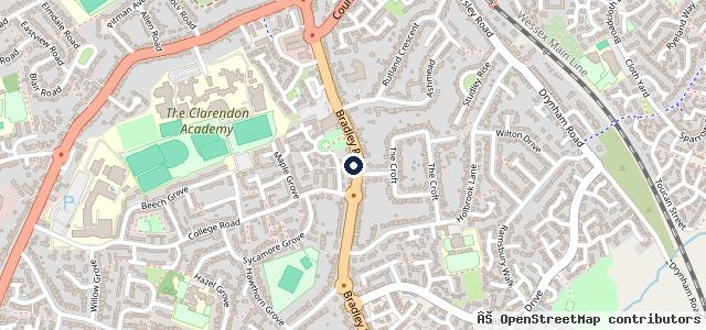 Map showing the location of Phoenix Motorcycles | Trowbridge