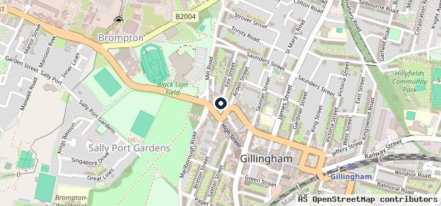 Map showing the location of Reeds Auto | Letchworth