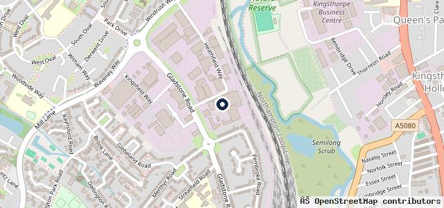 Map showing the location of High Tech Engineering | Northampton