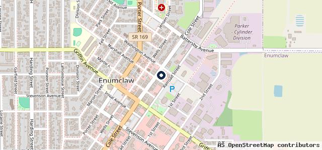 Map showing the location of Mike's Auto Clinic