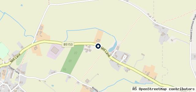 Map showing the location of Mill Lane Garage | Kingsley
