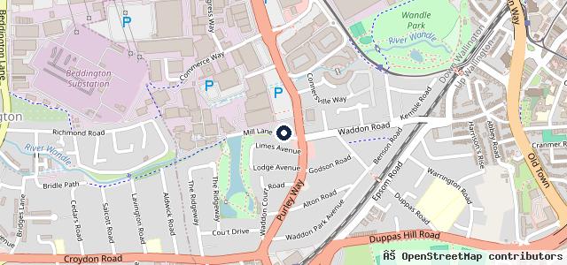 Map showing the location of Jemca Toyota Croydon