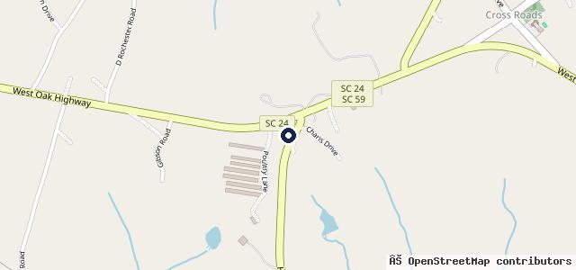 Map showing the location of Jim's Auto Inc.