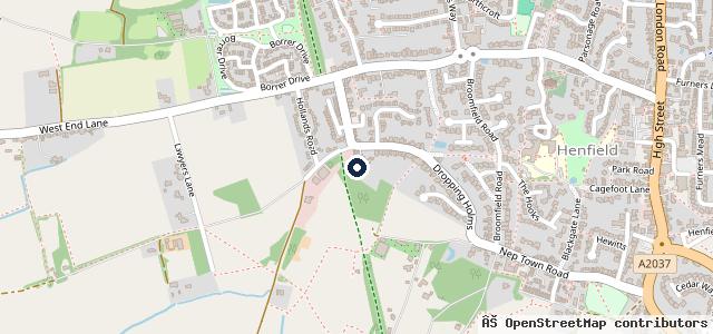 Map showing the location of Braziers Garage Henfield | Henfield