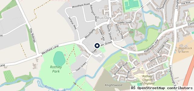 Map showing the location of R E Mills Motor Engs
