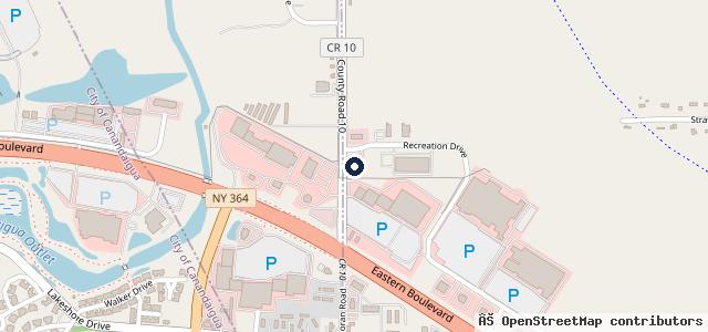 Map showing the location of Finishline Auto Care