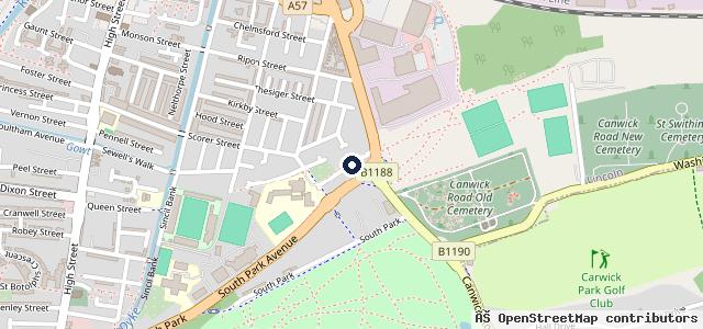 Map showing the location of Italia Moto Ltd | Lincoln