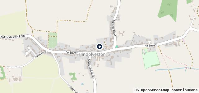 Map showing the location of W Parker & Son