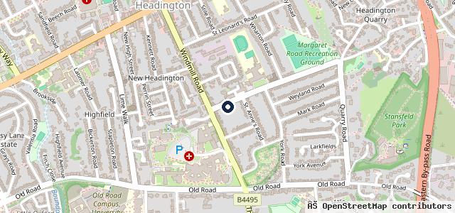 Map showing the location of B J Autos