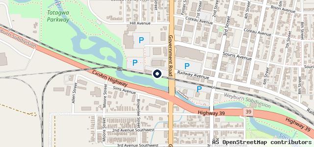 Map showing the location of Barber Motors Ltd.