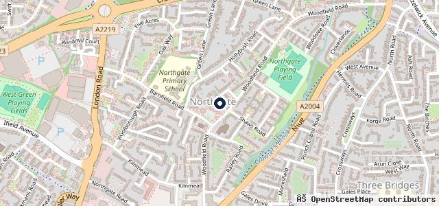 Map showing the location of Northgate Car & Finance Centre