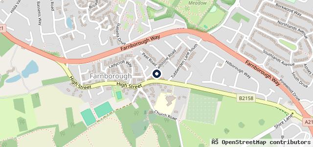 Map showing the location of Aston Garages
