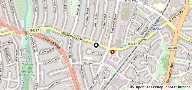 Map showing the location of Ian Farrell Motor Company