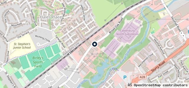 Map showing the location of Herne Motors Canterbury | Canterbury
