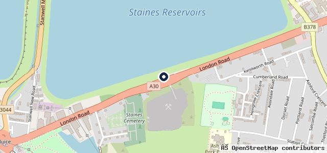 Map showing the location of JB Enterprises