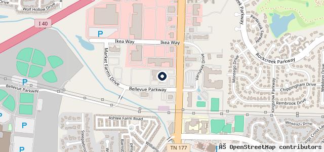 Map showing the location of TOYOTA