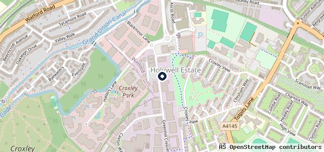 Map showing the location of Kartec House