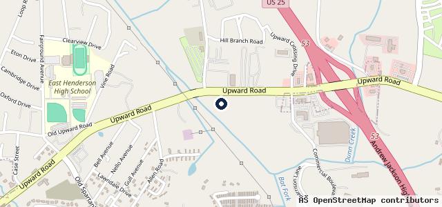 Map showing the location of Street's Automotive