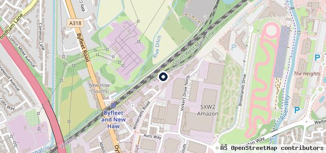 Map showing the location of JBC MOTs