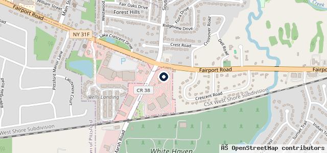 Map showing the location of Hoselton Collision