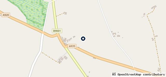 Map showing the location of Drum Of Wartle Garage