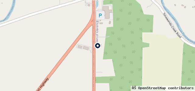 Map showing the location of Steve Lumia