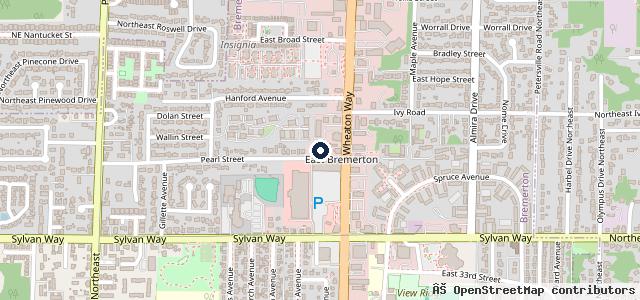 Map showing the location of L & R Automotive