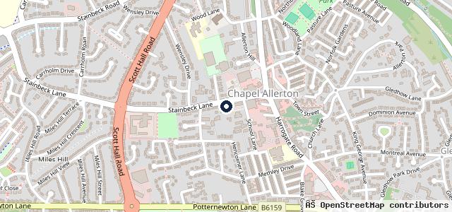 Map showing the location of CND Mobile Mechanic