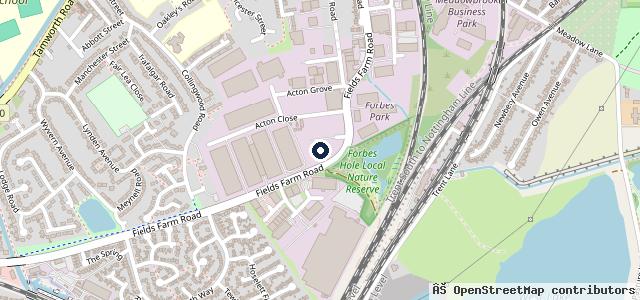 Map showing the location of Chip's Auto Service