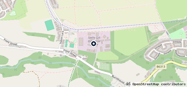 Map showing the location of A & S Motors