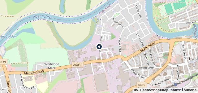 Map showing the location of BTH Motors