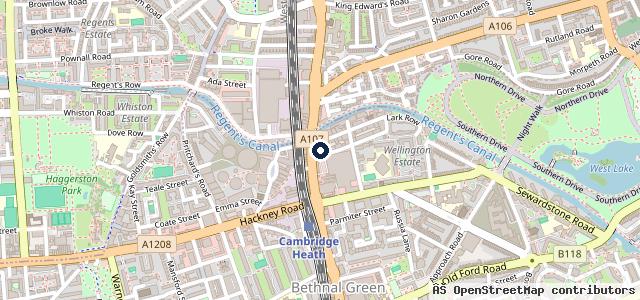 Map showing the location of E-Two MOT Centre
