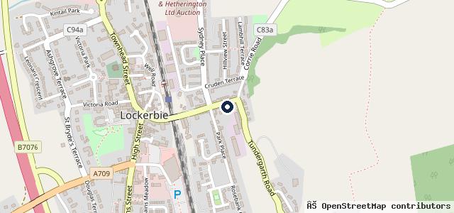 Map showing the location of Express Tyre Service