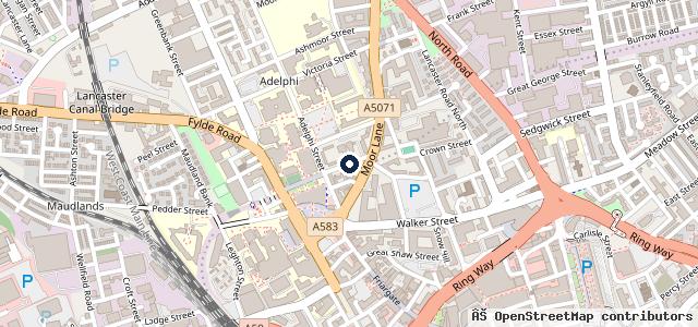Map showing the location of MR Mechanic