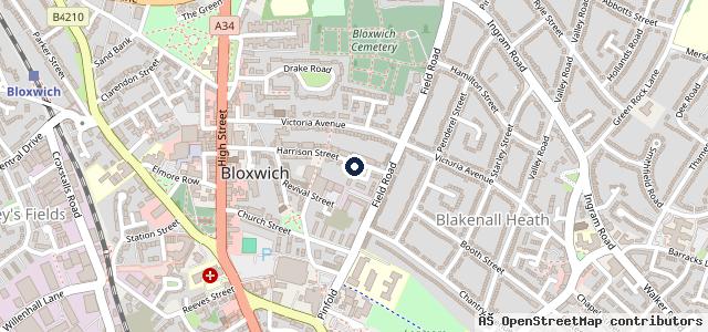 Map showing the location of Auto Diagnosis Centre t/a Revs Per Minute