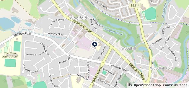 Map showing the location of M Tech Vehicle Services