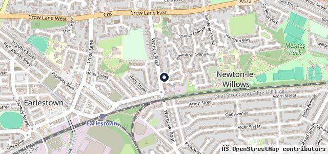 Map showing the location of Newton Vehicle Services