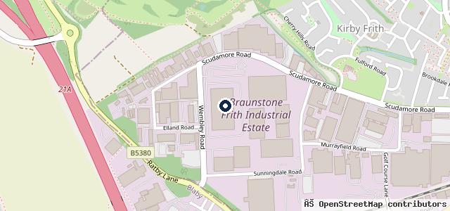 Map showing the location of Scudamore Motors Ltd