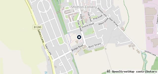 Map showing the location of Victoria Fleet Services