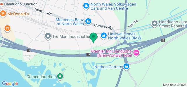 Map showing the location of Merit Motor Body Repairs Ltd