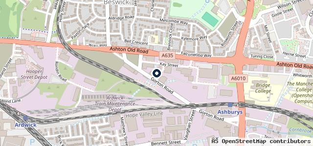 Map showing the location of J&S Repair Centre