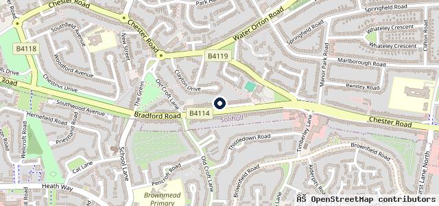 Map showing the location of Auto Workshop