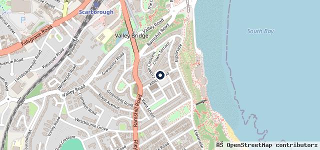 Map showing the location of C & J Autos
