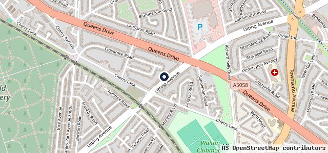 Map showing the location of Crown Mobile Valeting