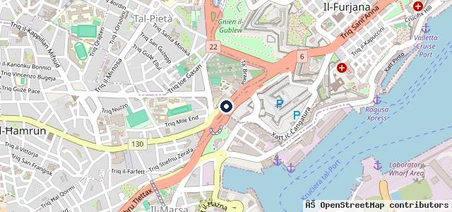 Map showing the location of Michael Attard Services Ltd. - Official PEUGEOT / CITROËN / OPEL Service Centre