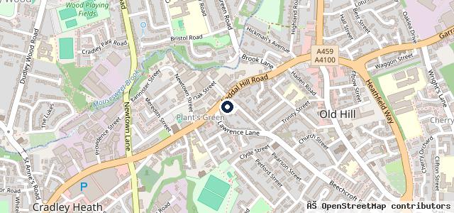 Map showing the location of Roberts Anton