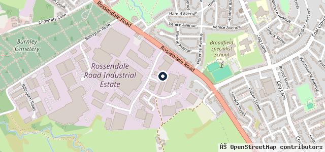 Map showing the location of Enfield Motor Services